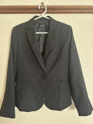 블랙 비즈니스 정장 상하의 3세트