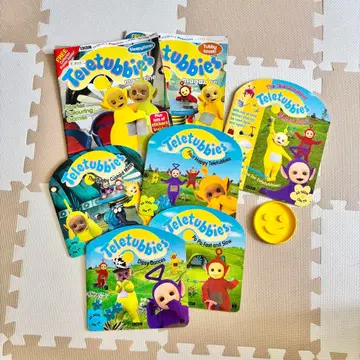 텔레토비즈 외국도서 그림책 잡지 7권 세트 부록 포함