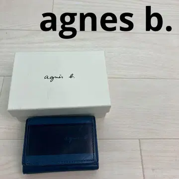 agnes b. 에네스베 3단 폴더형 지갑 지갑