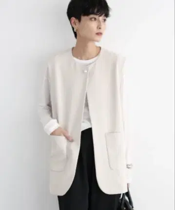 반야드스톰 베이지 베스트/질레