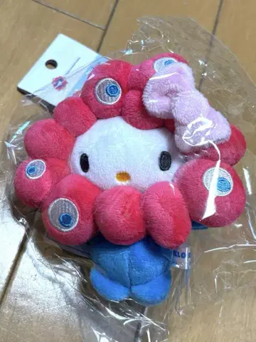 산리오 미야쿠미야쿠 카라비너 부착 키티 만박 회장 한정판 미사용