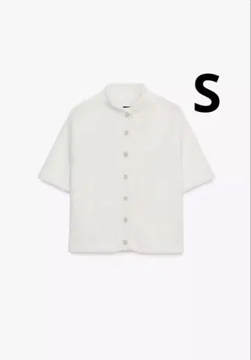 ZARA 자라 숏 슬리브 니트 가디건 새상품, 미사용