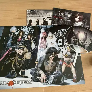 [ 레어 ] MEJIBRAY x DIAURA 포스터 플라이어 부채