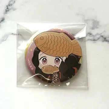 귀멸의 칼날 카마도 네즈코 타이야키 캔뱃지