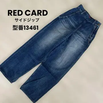 RED CARD 레드카드 데님 팬츠 하이웨스트 레모네이드