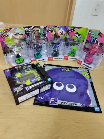 스프라툰 amiibo 세트