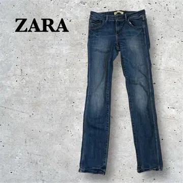 ZARA Z1975 스키니 데님 사이즈 다크 블루 여성용 청바지