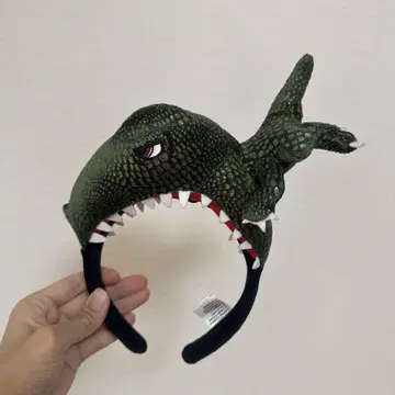 공룡 머리띠