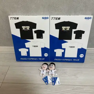 초콜릿 플래닛 T셔츠 세트 보이스 마스코트 TT형제 세트