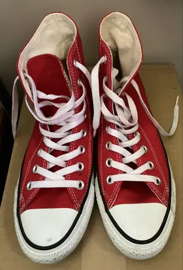 Converse All Star 레드 스니커즈
