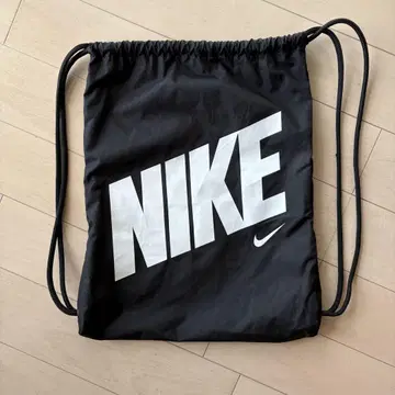NIKE 드로우 스트링 백 블랙