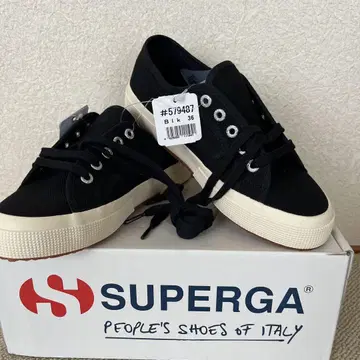 SUPERGA 스니커즈 BLACK 23cm 상당