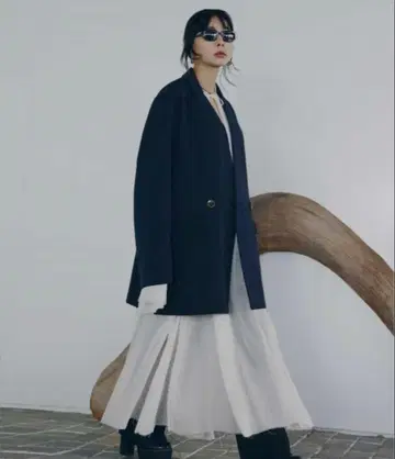 아메리 FEEL ODD CONSTRUCTION JACKET 네이비 S
