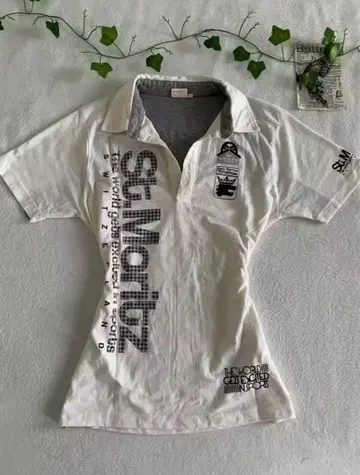 St. Moritz 화이트 피케 셔츠 XL