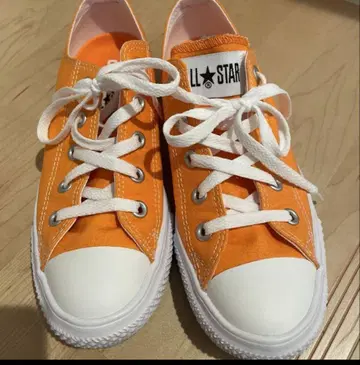CONVERSE 오렌지 스니커즈 23.0cm