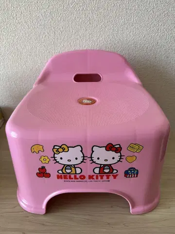 헬로키티 미미 스텝업 체어 디딤대 목욕탕 세면 2003년제 레트로