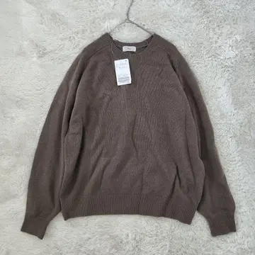 새상품 IENA SUPER180 크루넥 풀오버
