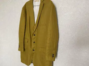 스즈키 타카유키 suzuki takayuki 체스터 코트 머스타드 1