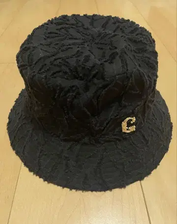 Ca4la 꽃무늬 버킷햇 BLK