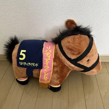 리버티 아일랜드 봉제 인형 사인 포함 카드 포함