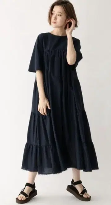 DRESSTERIOR 티어드 원피스