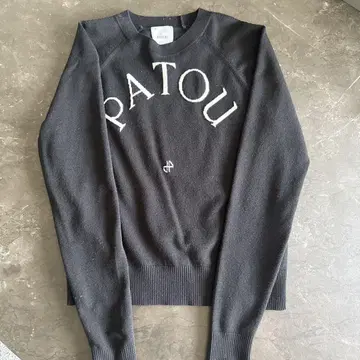 PATOU 파투 로고 울 스웨터 XS