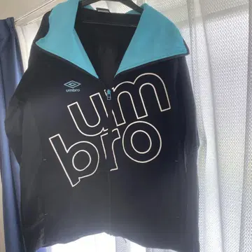 umbro 집업 자켓 블랙/터콰이즈