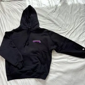Champion 블랙 후드티