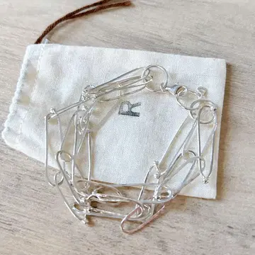 R 체인 팔찌 950 silver Daughters jewelry