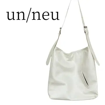 un/neu 안노이 화이트 숄더백