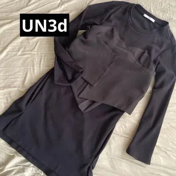 UN3D 니트 원피스