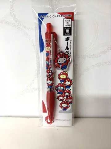 산리오 미야쿠미야쿠 변신 아크릴 부품 포함 볼펜 헬로키티