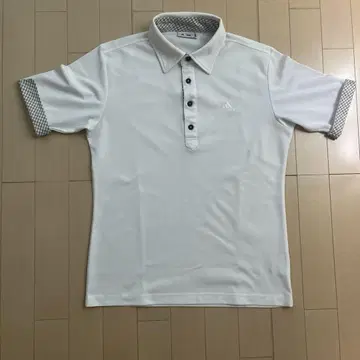 adidas 피케 셔츠 화이트