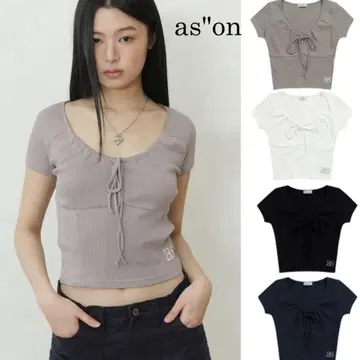 ason 아즈온 JUDY TEE 상의 블라우스 아르그레이 티셔츠