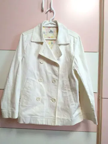 LACOSTE 여성용 코튼 더블 자켓