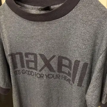 70s ANVIL 빈티지 링거 셔츠 maxell 맥셀 앤빌