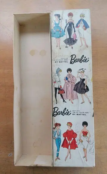 Vintage Barbie Box Only Box Date:1962