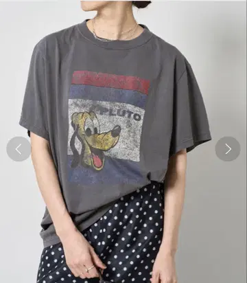 아르 쥬빌리 디즈니 가공 T셔츠 플루토