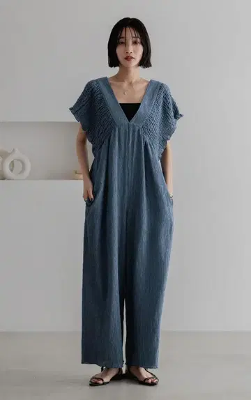 LOWRYS FARM 요류셔링 살로펫 블루 L 사이즈
