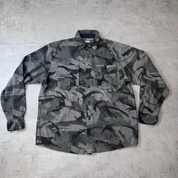00s Wrangler 랭글러 플리스 셔츠 자켓 L 카모플라주
