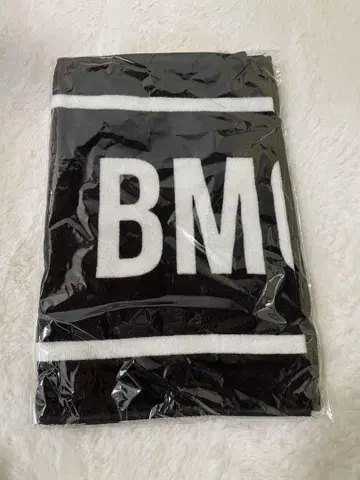 BM 로고 블랙 타월 BMSG-2109