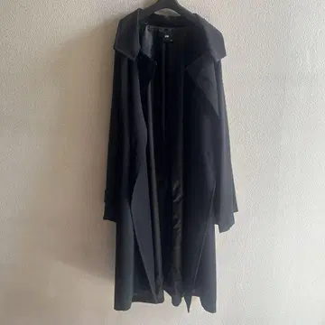 HARE 블랙 트렌치코트 S