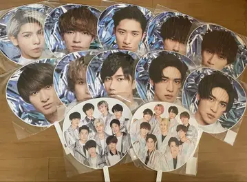 Snow Man 팬용 부채 12장 세트