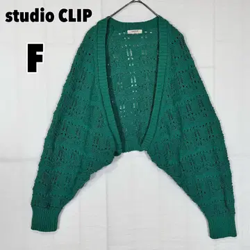 studio CLIP 스튜디오 클립 시스루 니트 가디건 볼레로
