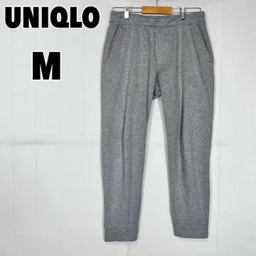 UNIQLO 유니클로 (M) 맨투맨 조거 팬츠 속기모
