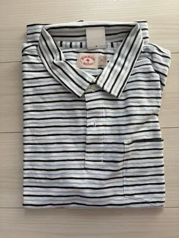 Red Fleece 스트라이프 피케 셔츠 XL