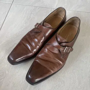 Santoni 비즈니스 슈즈 49 브라운