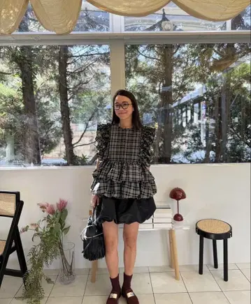 rosymonster POSY duck short pants 블랙