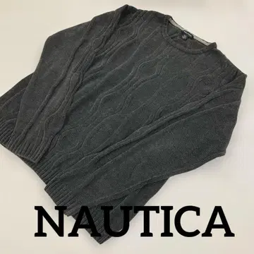 [ NAUTICA ] 남성용 니트 XL 그레이 #2508