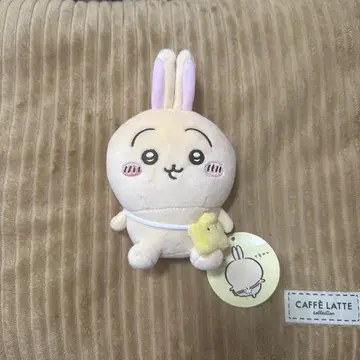 치이카와 (먼작귀) 외출 기대! 앉은 미니 봉제 인형 토끼